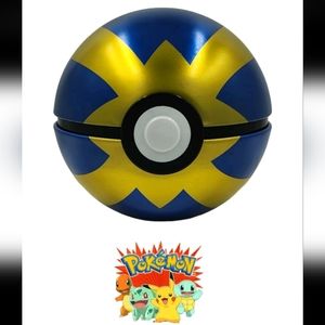 Pokémon Quick Ball Pokéball, Blue Gold